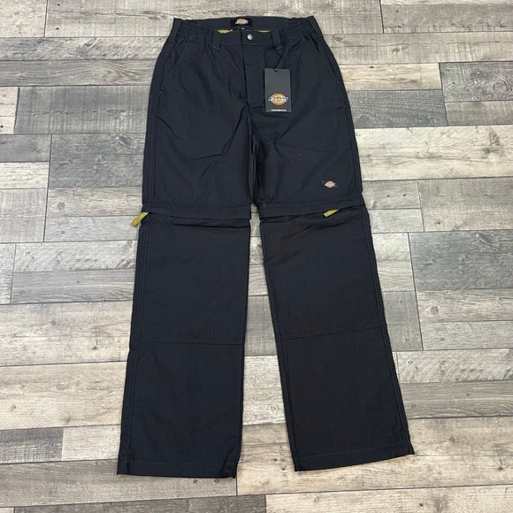 Dickies Other - Dickies Mens Pacific Pants Trousers W31 Black Zip Off Shorts Cargos Util…
